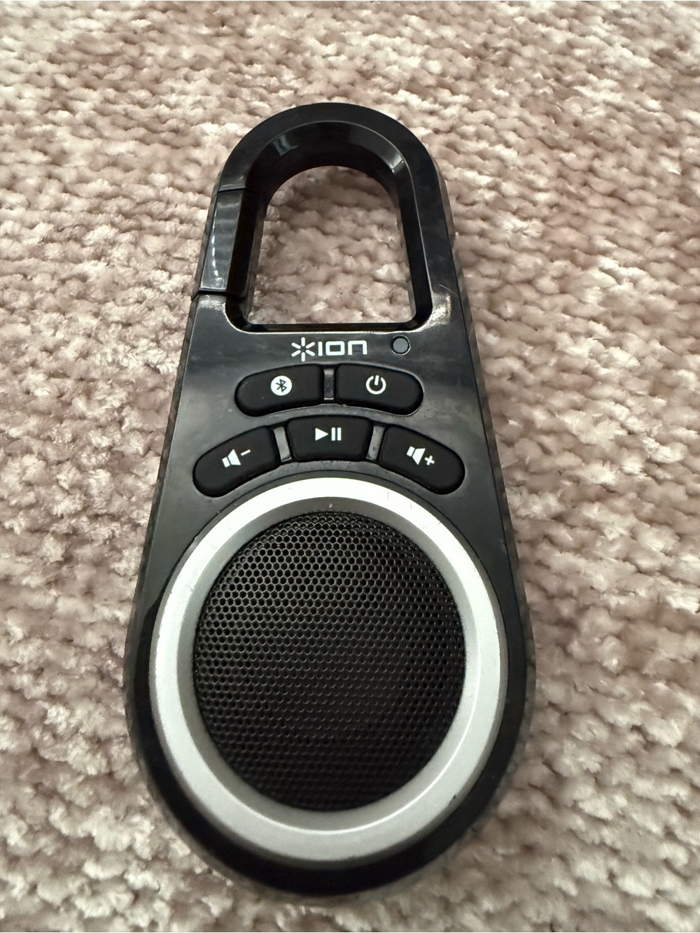 Ion Clipster Bluetooth Speaker Clip Built In Rechargeable